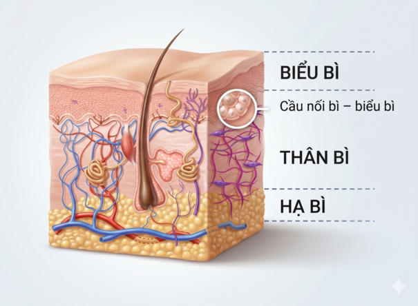 Cấu trúc da