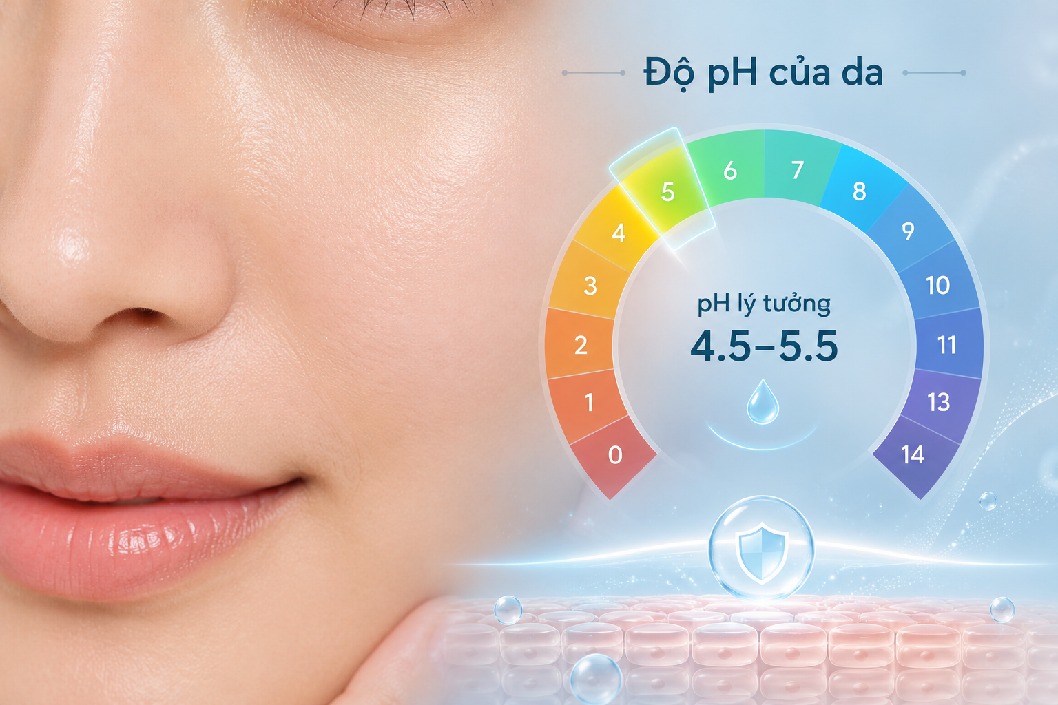 Độ pH của da